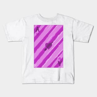 ace of hearts Kids T-Shirt